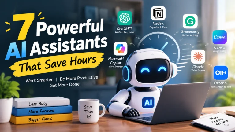 7 Highly effective AI Assistants That Save Hours